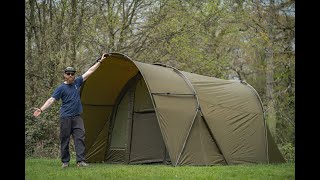 NGT XL Profiler Domed Bivvy with Hood  5000mm Super Sized 2 Man Bivvy [upl. by Asor154]