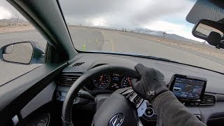 2019 Hyundai Veloster N Performance Package  POV Track Test [upl. by Hoes]