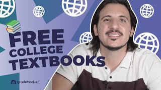 How To Get Free College Textbooks  6 Helpful Websites [upl. by Evy]