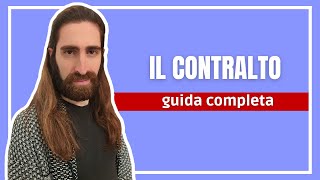 Contralto caratteristiche sottocategorie e repertori [upl. by Margo]