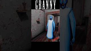 Granny  Door Escape in Nightmare Mode With 3 Different Granny grannydoorescapeshorts [upl. by Ellinnet135]