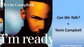 Tevin Campbell  Can We Talk Lyrics [upl. by Accalia]