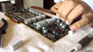 Instalación Arctic Cooling Accelero Xtreme III Radeon HD 6970 [upl. by Elladine]