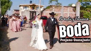 ASÍ SON LAS MEJORES BODAS EN EL RANCHO  BRAULIO Y VERONICA ❤️ [upl. by Lletnwahs]