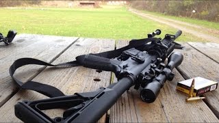 Colt LE6920 SOCOM M4A1 200 Yards [upl. by Ettereve232]