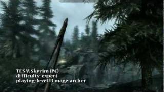 TESV Skyrim Killing the Hagraven [upl. by Adeline]