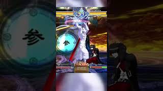 HAKUMEN Deals MASSIVE DAMAGE  Blazblue shorts [upl. by Paehpos503]