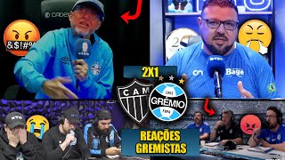 REAÇÕES dos GREMISTAS FURIOSOS com a DERROTA  ATLÉTICOMG 2X1 GRÊMIO REACT BRASILEIRÃO 2024 [upl. by Rheinlander889]