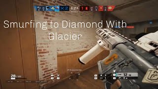 Smurfing To Diamond With AshJager Glacier [upl. by Broddie868]