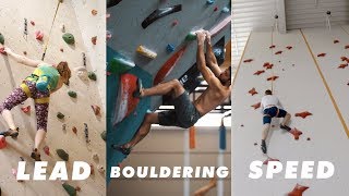 Adam Ondra 2 Lead Bouldering Speed  The Olympic format [upl. by Catto417]