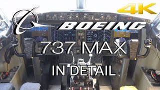 ✈️ Boeing 737 Max cockpit tour ✈️  B737 NG comparison [upl. by Hilde]