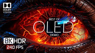 8K HDR 240 FPS Dolby Vision  Special OLED Demo [upl. by Eural863]