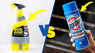 Goo Gone Oven Cleaner Vs Easy Off Which One Cleans Better [upl. by Virginie]