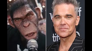 🎤 Robbie Williams Biopic Singing CGI Monkey in Surreal Trailer for Better Man [upl. by Festa992]