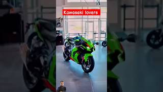 Kawasaki lovers 🔥 automobile ninja kawasakininja h2r trend biker shortsindia zx10r [upl. by Idnir]