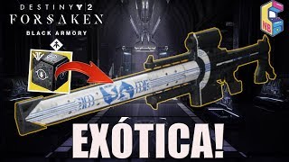 Destiny 2  Como Pegar a Sniper Exótica quotFardo de Izanagiquot [upl. by Milly]