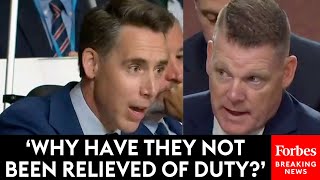 Josh Hawley To Acting Secret Service Director Why Has No One Involved In Trump Shooting Been Fired [upl. by Finstad]