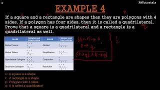 Rules of Inference EX 4  Discrete Mathematics in TAGLISH  PATutorials [upl. by Mandler]