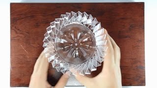 How to make flower vase from plastic bottles  DIY Tutorial [upl. by Mikkanen106]