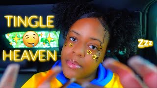 ASMR ✨15 MINUTES IN TINGLE HEAVEN 💛😴✨ M♡UTH SOUNDS RAIN DEEP EAR ATTENTION♡ [upl. by Amandi992]