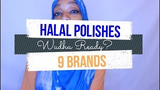 Halal Nail Polish  9 Brands  Wudu Ready [upl. by Marti]