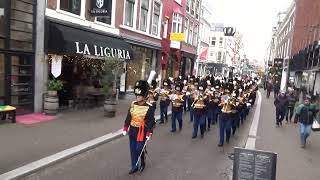 KMKJWF marcheert terug naar Koninklijke Stallen na ceremonie geloofsbrieven [upl. by Mars]