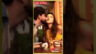 Amala Paul hot in the dinner With Fiance Jagat Desai amalapaul kiss lipkissstatus [upl. by Diane]