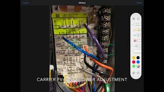 Why and how to set up carrier fv4cnf blower [upl. by Ri]