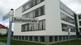 Bauhaus Design School  Dessau Germany  Modernism [upl. by Irol556]