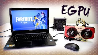 How to Setup External Graphics Card on a Laptop for CHEAP   eGPU Tutorial [upl. by Aniloj]