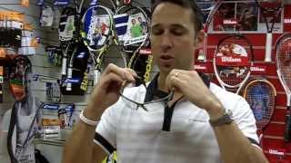 New Dunlop IArmor protective eyewear  goggles for squash and racketball review by PDHSportscom [upl. by Niatsirhc]