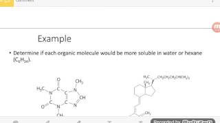 Miscibility of Larger Molecules 122 [upl. by Arual]