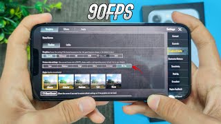 تجربة ببجي على أيفون 13 برو ماكس بعد تحديث iOS 16  ببجي 90 فريم 🔥 [upl. by Esila852]