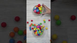 Satisfying Colored Wooden Balls satisfying balls colored [upl. by Quince]