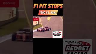 Pit Stops Then and Now 1990 vs 2023  Time travel in F1 [upl. by Ano]