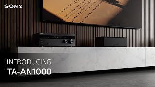 Introducing the Sony TAAN1000 72ch AV Amplifier [upl. by Nelak]