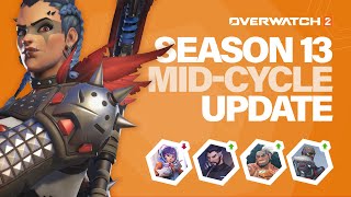 Whats NEW in Overwatch 2 Season 13 MidCycle Update [upl. by Nemajneb]