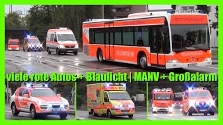 🚒🚑 Viele rote Autos 🚨 Blaulicht amp Martinshorn ▶️ MANV ◀️ Großalarm in Vaihingen 😍 [upl. by Miran548]