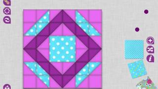 Quiltography Tutorial Customising and Managing Blocks  Quilting App [upl. by Aundrea161]