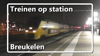 Treinen op station Breukelen [upl. by Retsub577]