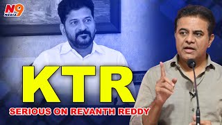 KTR Serious on CM Revanth Reddy  KTR Fire  CM Revanth Reddy  N9 Media [upl. by Jeanna]