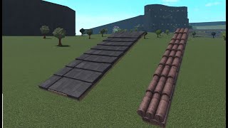 How to make a detailed roof in bloxburg [upl. by Eemyaj]