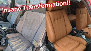 I Tried Reupholstering My Seats Using quotLSeatcomquot  Heres How It Went Part 2 [upl. by Nevur]