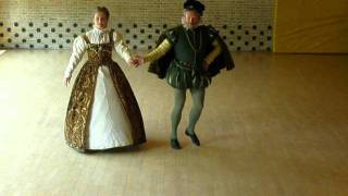 Renaissance Dance  Saltarello 3 Anello Denmark [upl. by Jarrod]