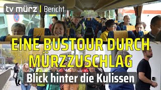 tv mürz  Eine Bustour durch Mürzzuschlag Blick hinter die Kulissen [upl. by Ydnic938]