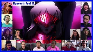 FateStay Night Heavens Feel II Lost Butterfly Reaction Mashup [upl. by Anrapa]