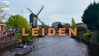 Leiden Netherlands 🇳🇱 Walking Tour  Spring April 2024  The Netherlands  4K [upl. by Dihaz762]