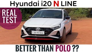 Hyundai i20 N Line Facelift 2024 Drive Review  Polo Killer   i20 N Line 2024 N8 DCT  i20 2024 [upl. by Oaht]