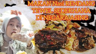 HARGA MURAH  MAKAN NASI PADANG DI TOKO INDONESIA [upl. by Htebesile]