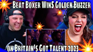 First Time Seeing Beat Boxer Win the Golden Buzzer on Britains Got Talent 2023 [upl. by Trager]